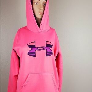 Under Armour Pink & Purple Storm Hoodie